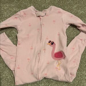 Carter's Pink Flamingo Pajama Set
